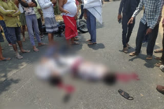 death of three people including two boys in road accident in giridih