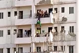 Girl commits suicide by jumping from fourth floor