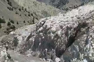 45 roads blocked by snowfall in Kinnaur