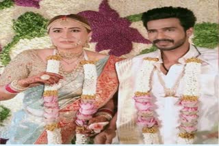 Badminton champion Jwala Gutta and actor Vishnu Vishal got married in Hyderabad.