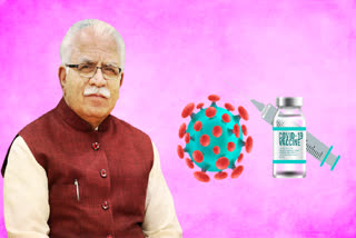 manohar lal denied corona vaccine wastage, मनोहर लाल इनकार कोरोना वैक्सीन बर्बादी