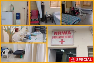 RWA transforms community center into quarantine center