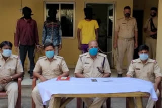 Police arrested 4 accused of gang rape in seraikela