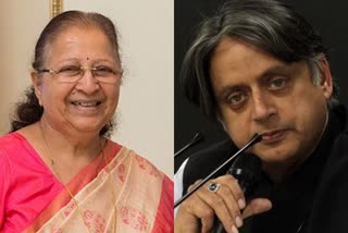 shashi-tharoor-tweeted-sumitra-mahajan-was-died