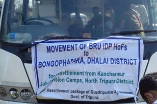 bru families to get settlement in tripura