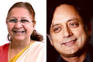 Tharoor deletes tweet on Sumitra Mahajan after BJP leaders say she is fine