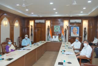 CM bhupesh Baghel attends PM modi meeting on Corona situation