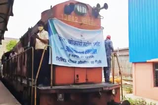 oxygen express sent to lucknow from bokaro