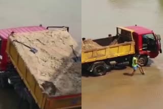 illegal-sand-mining-in-surajpur
