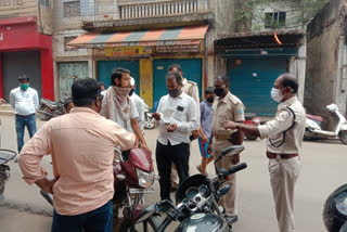 lockdown inspected in Jamshedpur