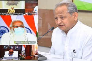 Ashok Gehlot latest news, Video Conferencing with Chief Ministers