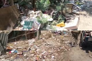 litter problem in Chhatarpur village of south delhi