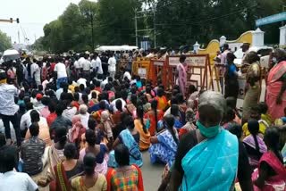 thirunelveli inmate murder issue protest backed