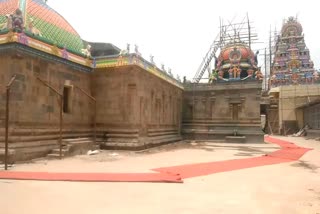 nagapattinam vaitheeswaran temple yagasalai work
