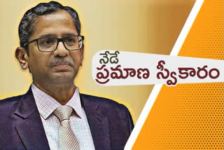 భారత 48వ ప్రధాన న్యాయమూర్తిగా జస్టిస్ ఎన్​వీ రమణ