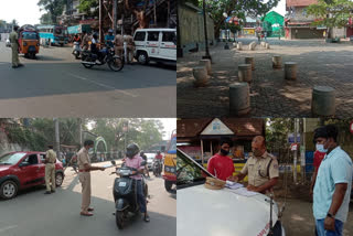 Restrictions similar to lock down to success in Kozhikode district  ലോക്ക് ഡൗണിന് സമാനമായ നിയന്ത്രണങ്ങള്‍  കോഴിക്കോട് ലോക്ക് ഡൗണ്‍  ലോക്ക് ഡൗണ്‍ വാര്‍ത്തകള്‍  കൊവിഡ് വ്യാപനം കേരളം  lock down to success in Kozhikode district  Kozhikode district  Kozhikode news