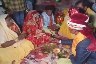 wedding in temple