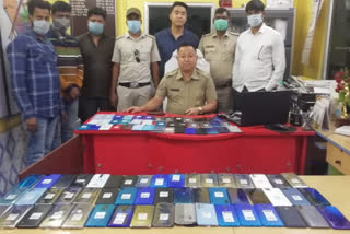 Malda Vaishnavnagar police arrest 3 master mind of inter-state mobile theft