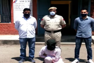 Panchkula Crime Branch caught theft accused