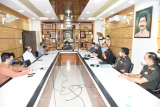 cm Hemant Soren meeting with army officials