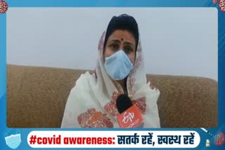 MLA Shakuntala Rawat, कोरोना जागरूकता संदेश