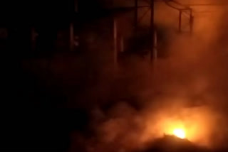 Shahabad: fire in solvent factory has been extinguished