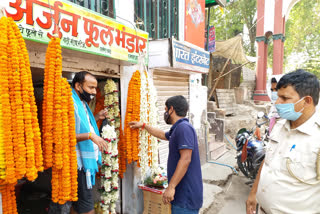 लखीसराय में कोरोना गाइडलाइन का उल्लंघन