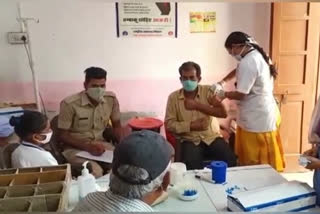 Vaccination started in Chittorgarh jail