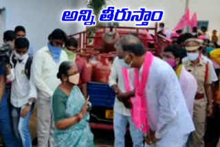 minister harish rao, election campaign at siddipet