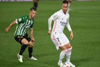 Real Madrid drop points in title race against Real Betis