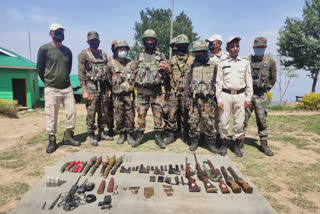 Large number of arms seized in Indo-Myanmar border