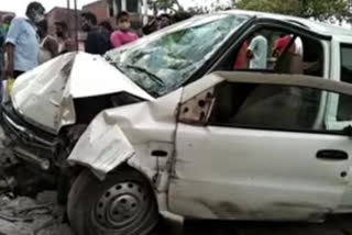 Road accident in Dhanbad