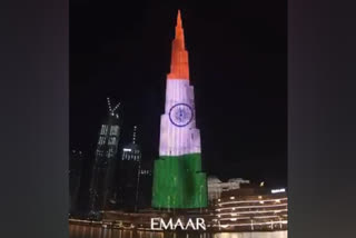 Burj Khalifa lights up with tricolour to showcase support amid COVID-19 crisis