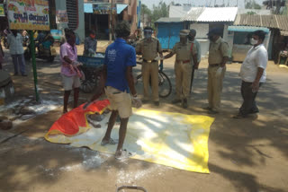 Gurla police conducted the funeral for the orphaned dead body