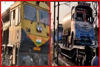 Second Oxygen Express Train Arrives In Lucknow From Jharkhand