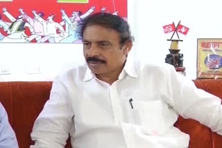 cpi ramakrishna, cpi ramakrishna letter to cm jagan