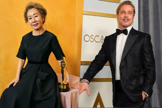 'I'm not a dog', says Oscar-winner Youn Yuh-jung when asked what Brad Pitt smells like