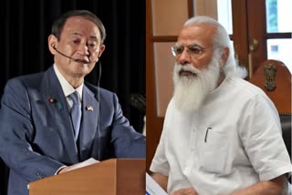 Narendra Modi, Yoshihide Suga