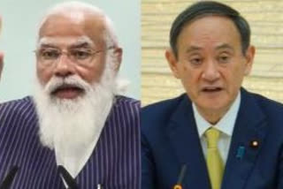 prime minister narendra modi talks his japanese counterpart yoshihide suga to deal with covid situation jointly