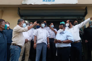 Chief Minister Hemant Soren inspected reaching RIMS