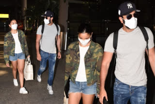 Ranbir-Alia nail casual airport look as they return from holiday