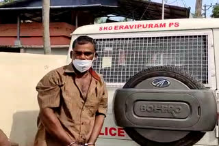 wizard arrested  Witch arrested  ദുർമന്ത്രവാദി പിടിയിൽ  ബാധ ഒഴിപ്പിക്കൽ  കുത്തി പരിക്കേൽപ്പിക്കൽ  ഇരവിപുരം പൊലീസ്  iravipuram police