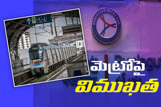 Decreasing number of passengers in Hyderabad Metro