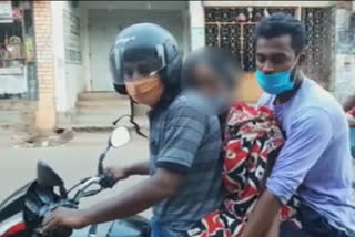 Body of Covid victim carried on 2 wheeler for 15 Kms