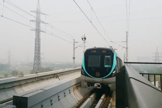 Aqua Line Metro will not run two days in a week in noida