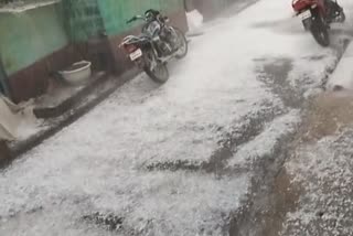 Kolhapur hailstorm video