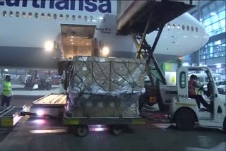 A shipment of vital medical supplies from the United Kingdom