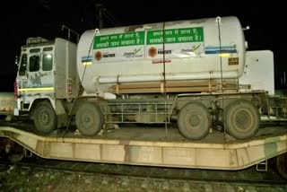 oxygen tanker raigarh to delhi