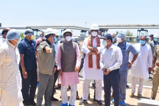 chief minister inspects