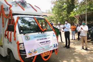 DC Launched CSC Covid Care Van in Ranchi